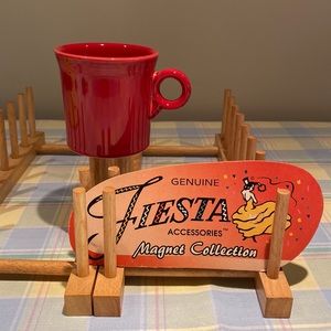 Fiestaware scarlet mug in perfect condition. Never used